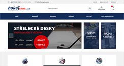 Desktop Screenshot of hokejshop.net